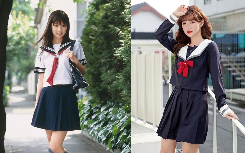 Những bộ đồng phục của học sinh Nhật bản