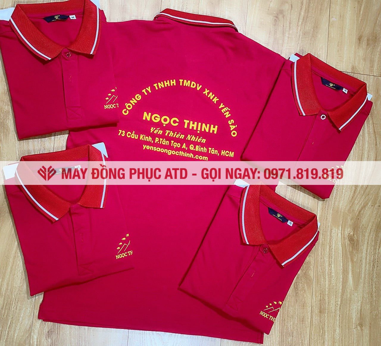 Đồng phục công ty TNHH XNK Yến Sào Ngọc Thịnh