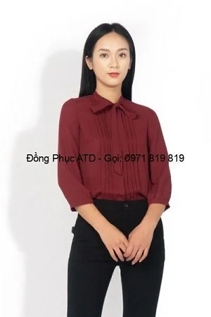 ao so mi nu dong phuc 1