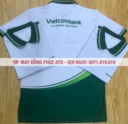 Áo đồng phục ngân hàng Vietcombank chi nhánh Lâm Đồng 4