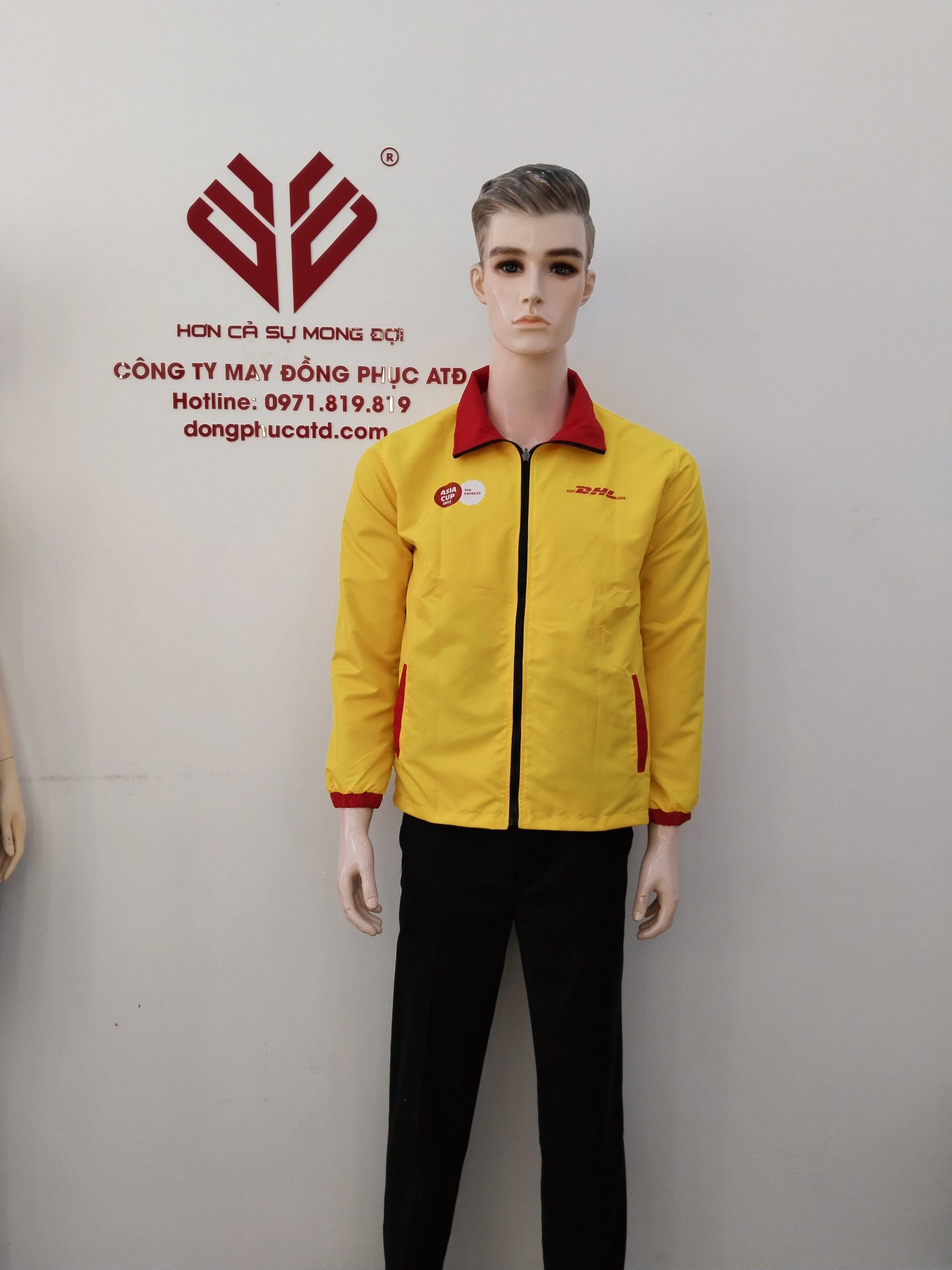 Áo gió đồng phục DHL