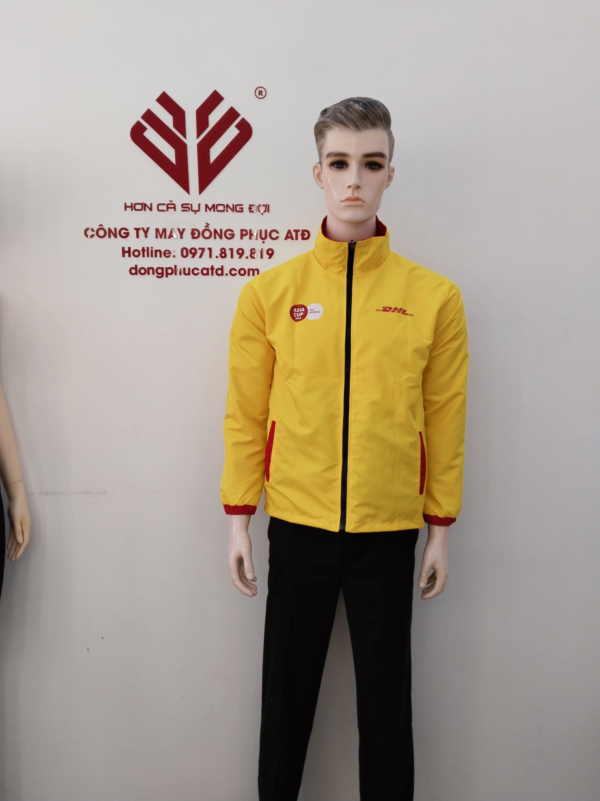 Áo gió đồng phục DHL 3