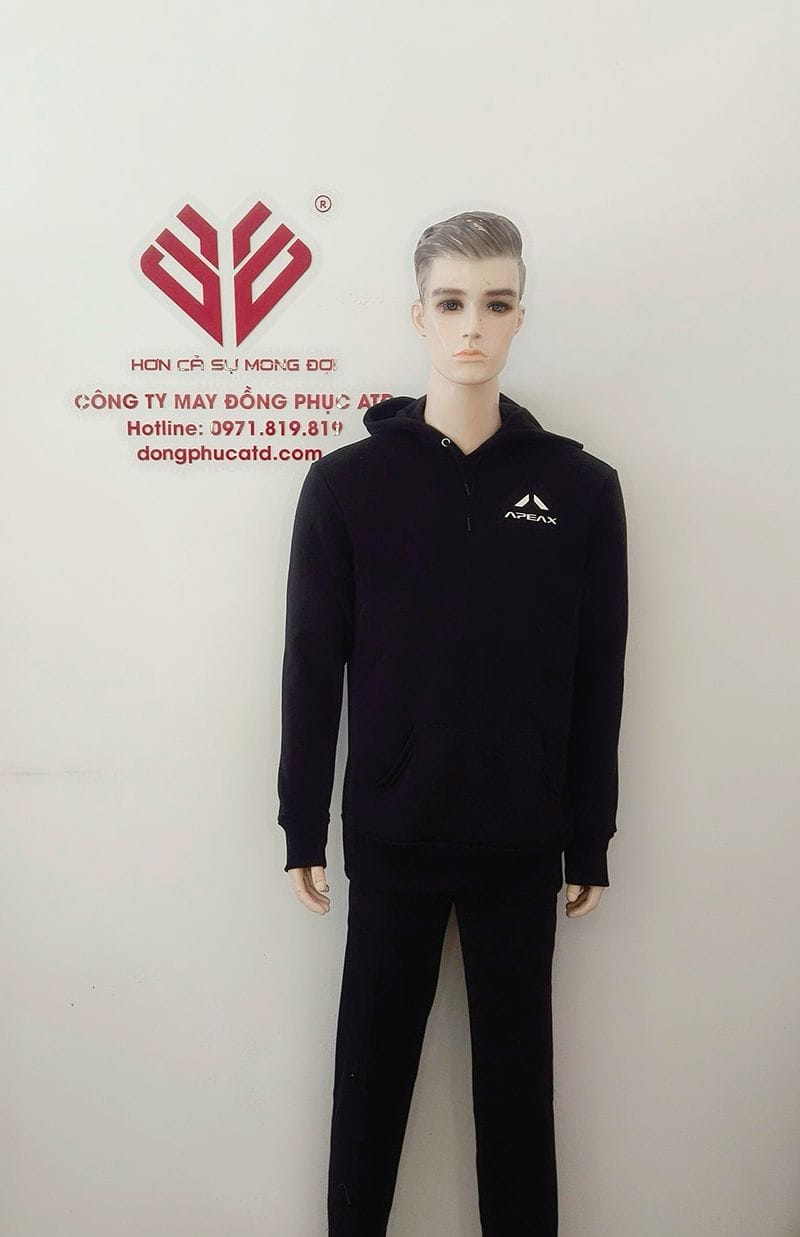 Áo hoodie đồng phục công ty APEAX