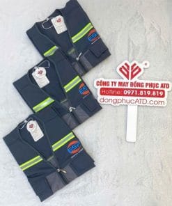 Áo Bảo Hộ Lao Động Xanh Lam Phối Ghi Sáng – Sự Lựa Chọn An Toàn Và Chuyên Nghiệp Cho Tự Động Hóa ESP