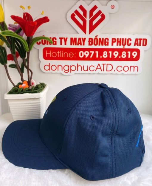 113 Non dong phuc mau xanh than De Hues 5
