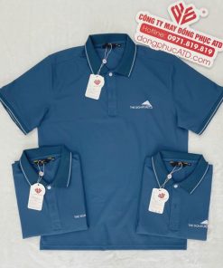 Áo Thun Đồng Phục Thiết Kế Thoáng Khí Màu Xanh Than THE SIGNATURE – Hiện Đại & Chuyên Nghiệp