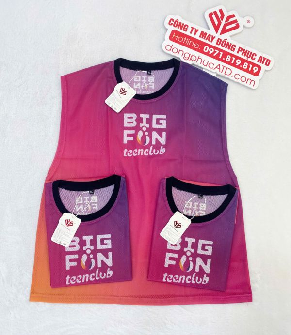 Áo ba lỗ đồng phục Big Fun TeenClub Galaxi – Bùng nổ màu sắc, bứt phá cá tính