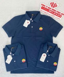 Áo thun đồng phục màu xanh than có bao ngực AMA PROVET – Đẳng cấp thương hiệu đến từ chi tiết nhỏ nhất